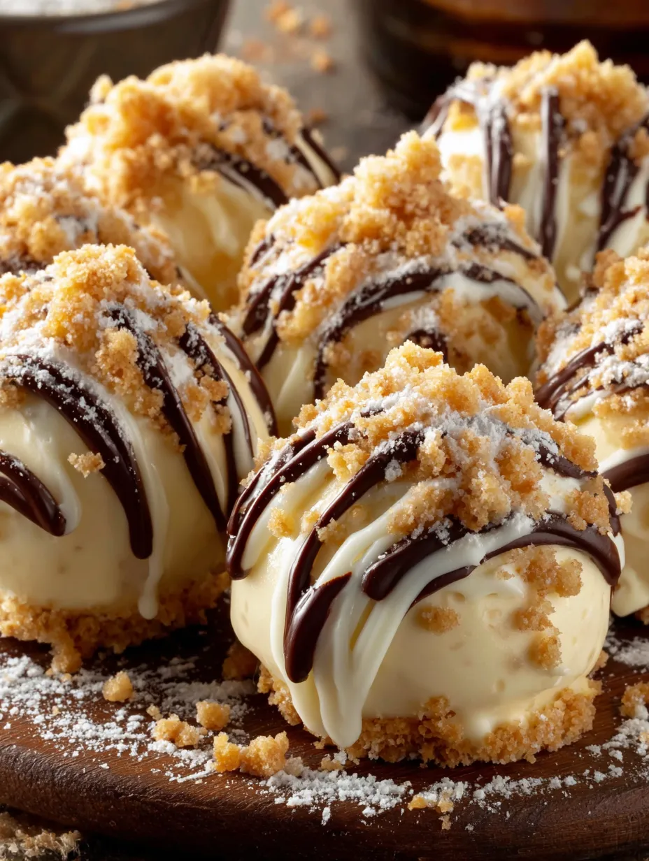 Eine Schnelle Käsekuchen-Kugeln - Cremig, Süß & Einfach.