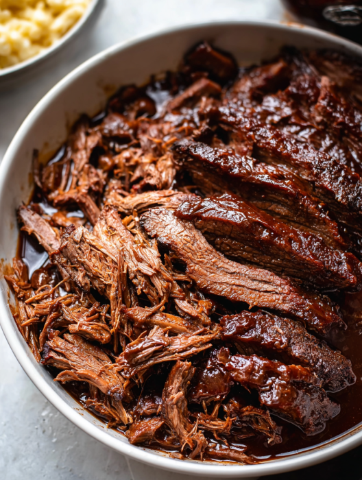 A bowl of beef stew.