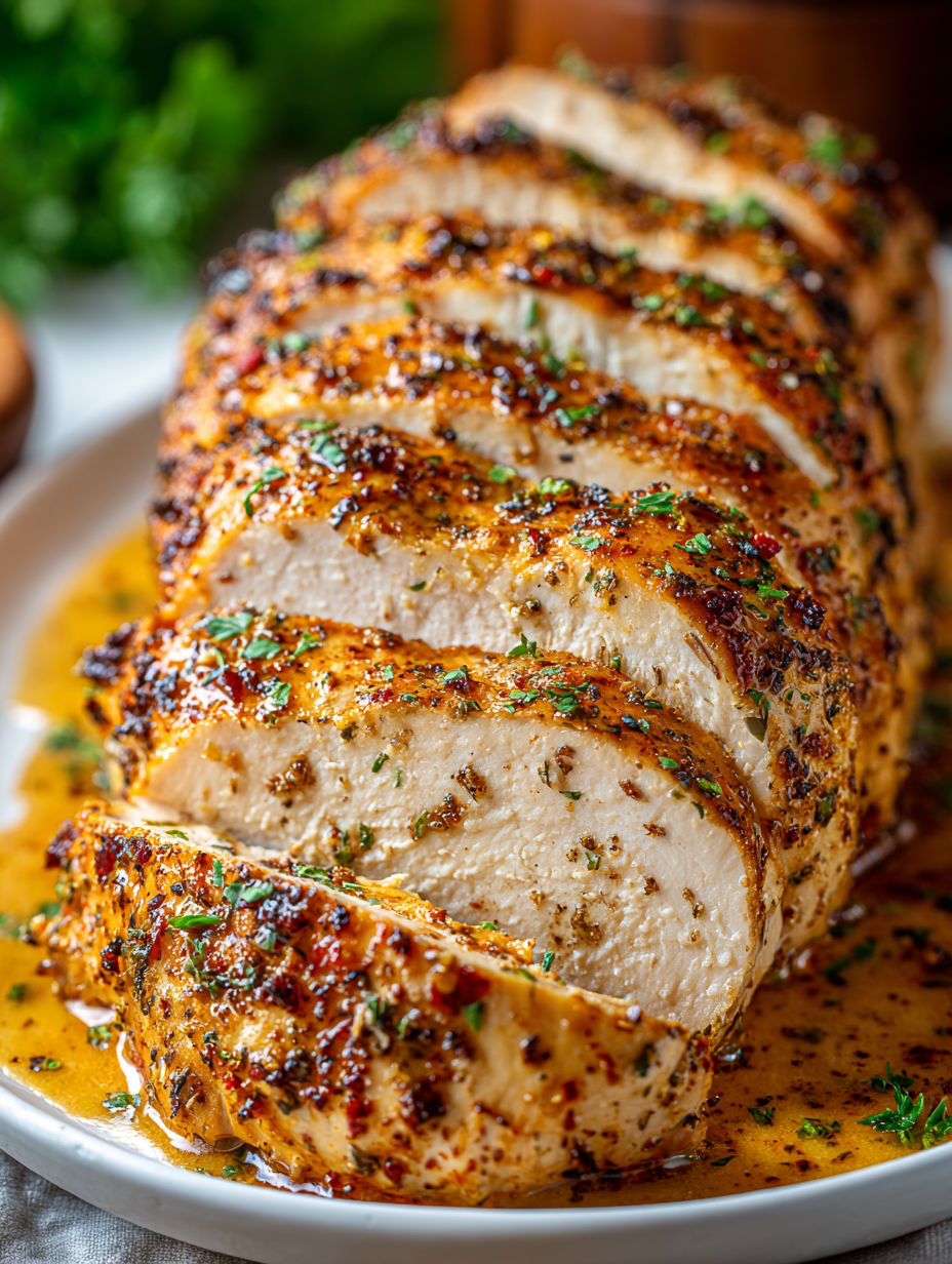 Slow cooker turkey breast.