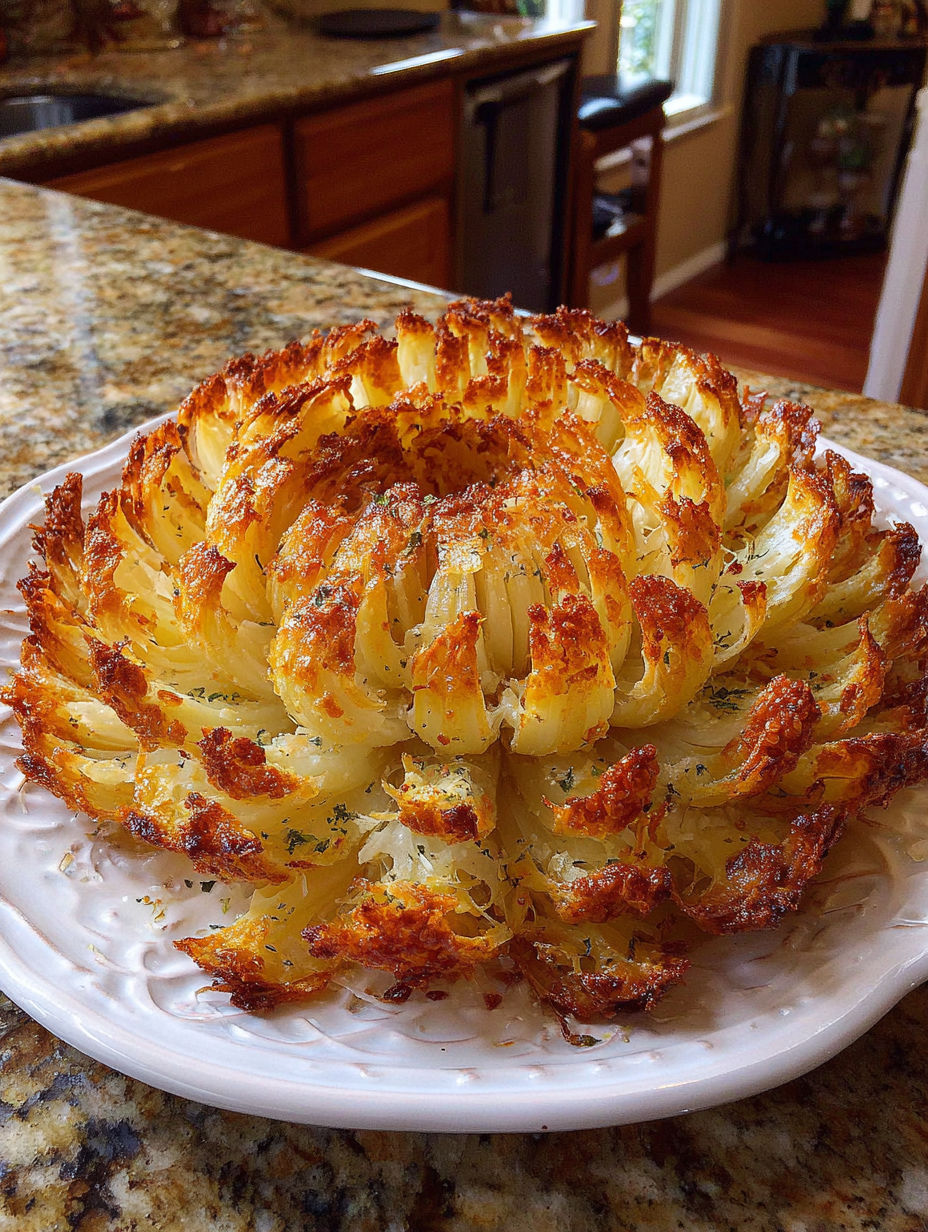 A plate of food with a cauliflower on it.