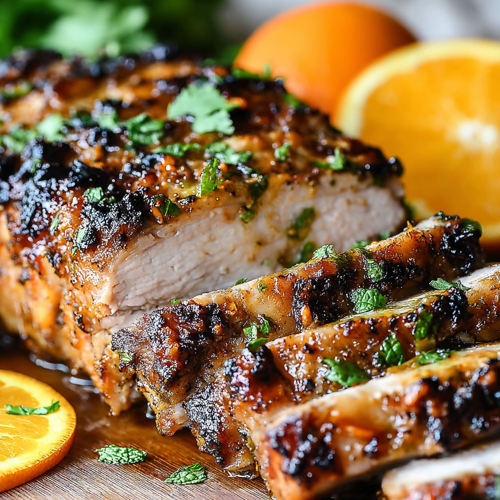 A delicious Cuban Roasted Mojo Pork.