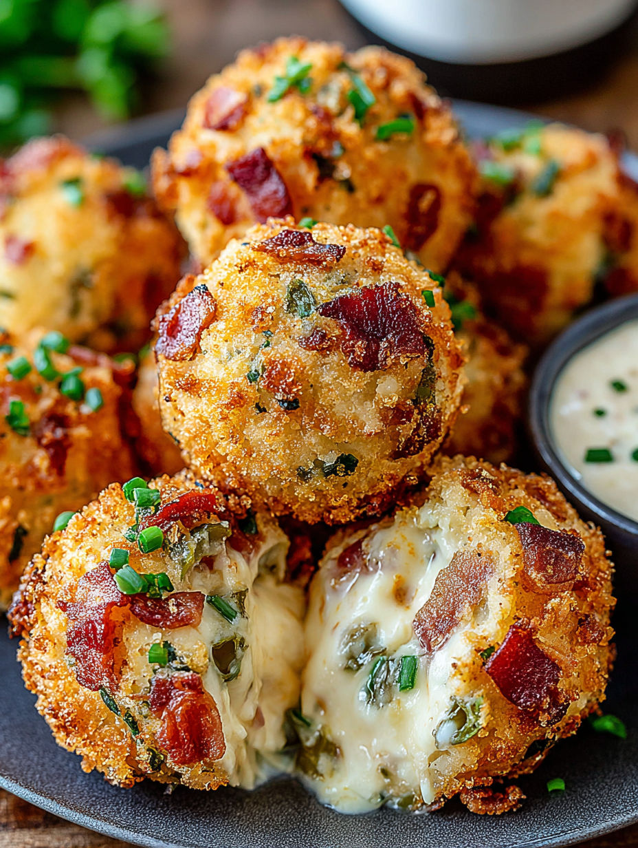 A plate of bacon jalapeno poppers with cheese.