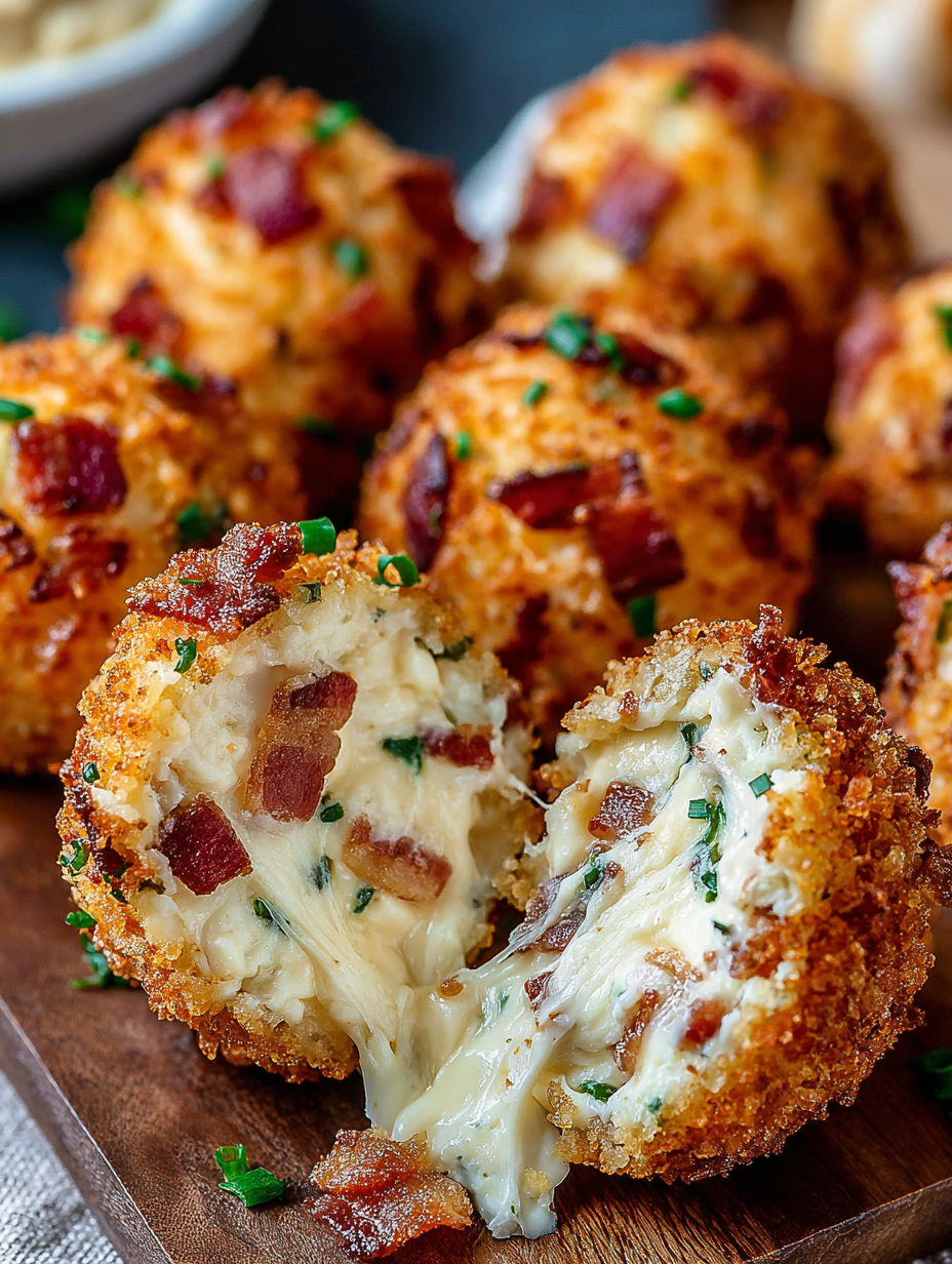 A plate of bacon jalapeno poppers with cheese.