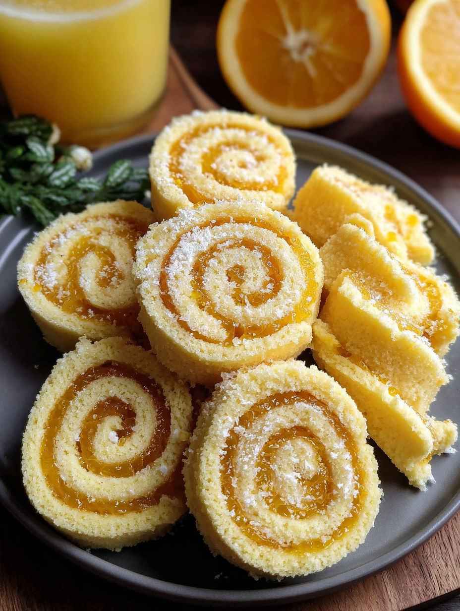 A plate of pastries with a yellow filling.