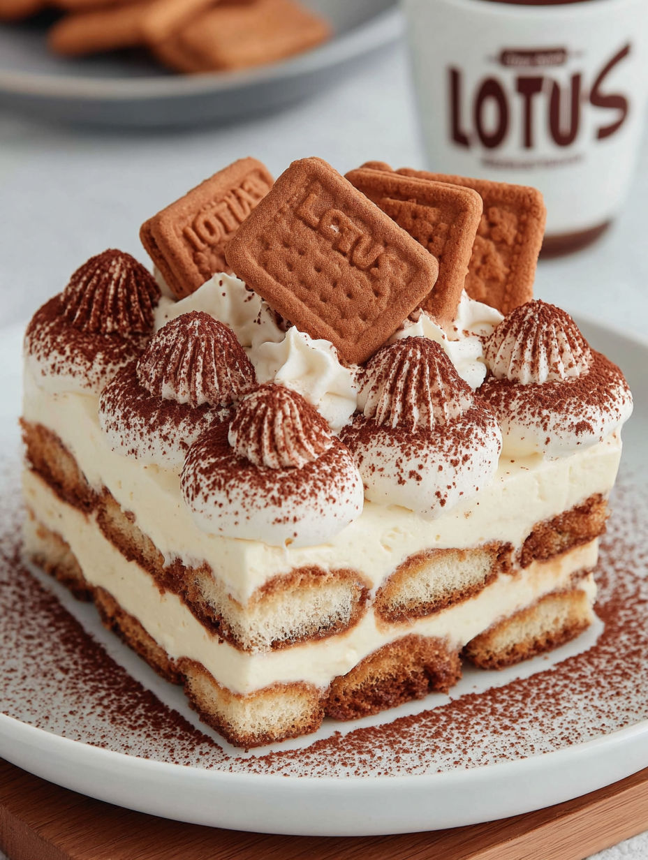 A slice of cake with chocolate and white frosting.