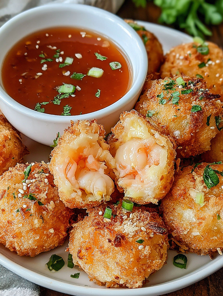 A plate of food with a dipping sauce.