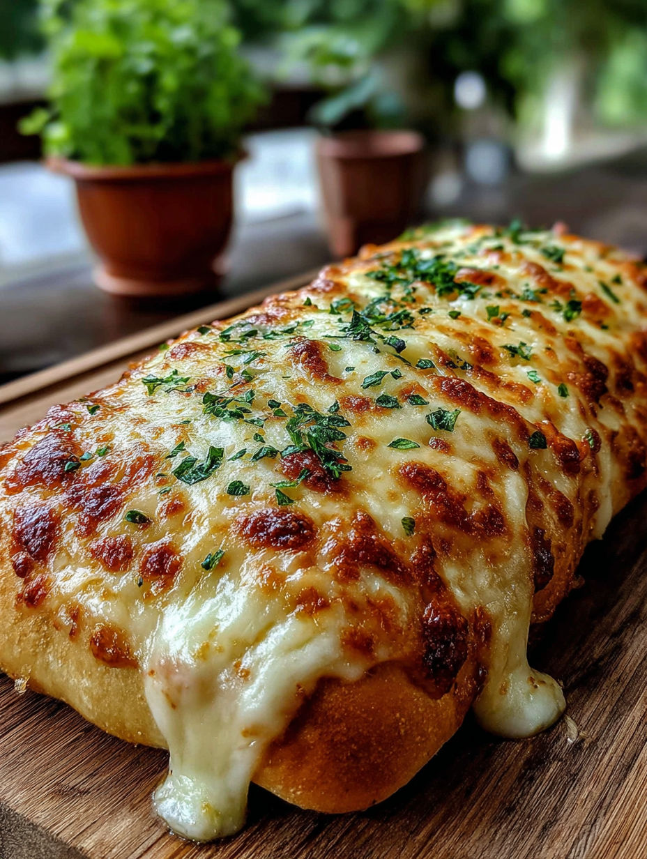 A cheese pizza on a wooden table.