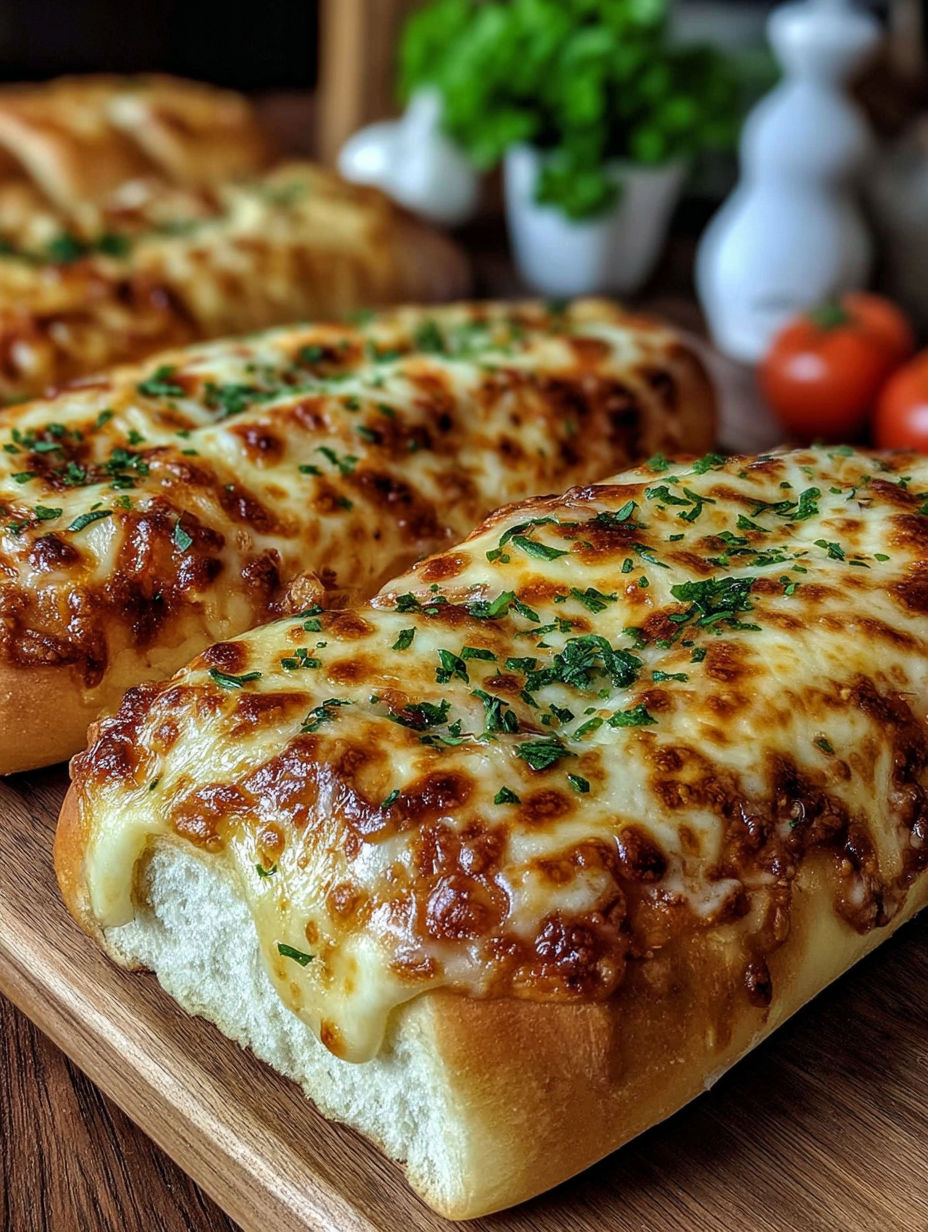 Two slices of cheese pizza on a wooden table.