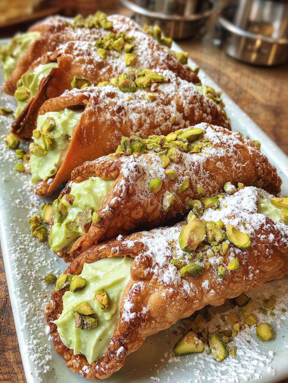 Pistachio Cannoli: Discover the Irresistible Twist!.