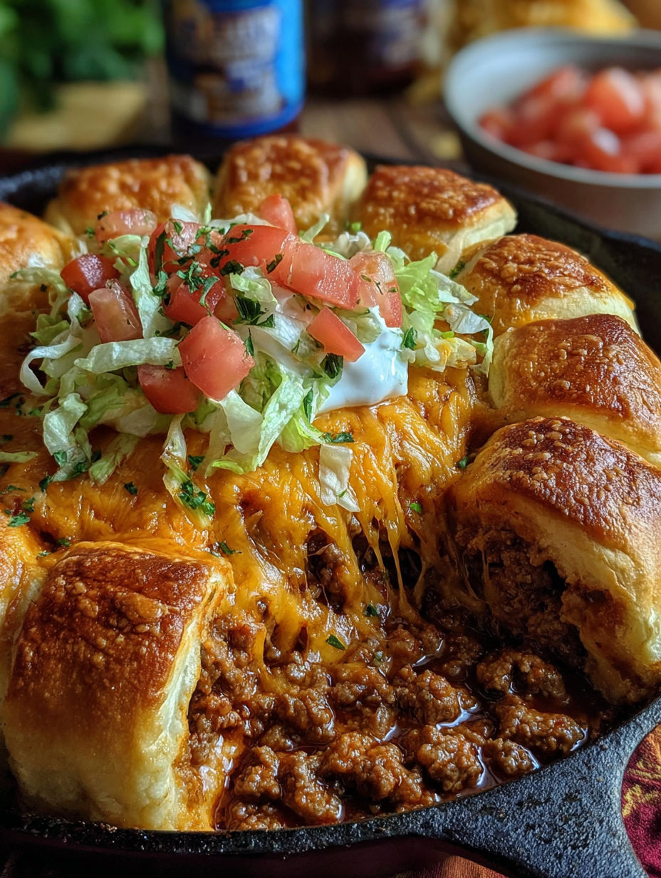 A delicious meal of nachos with cheese and tomatoes.