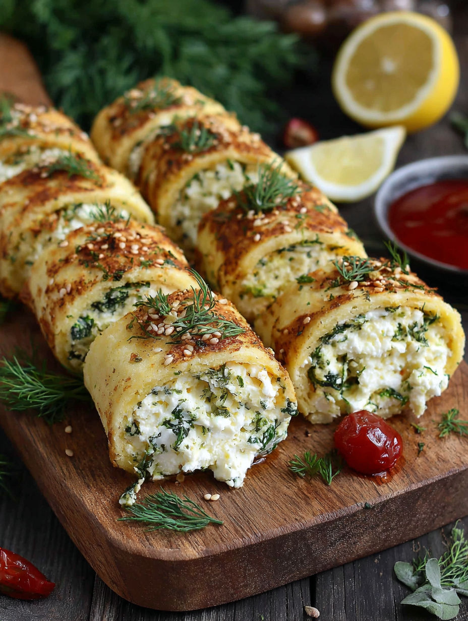A plate of food with a lemon wedge on it.