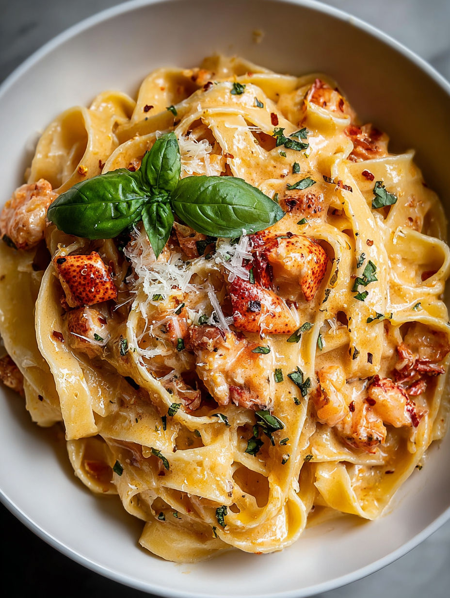 A bowl of pasta with chicken and vegetables.