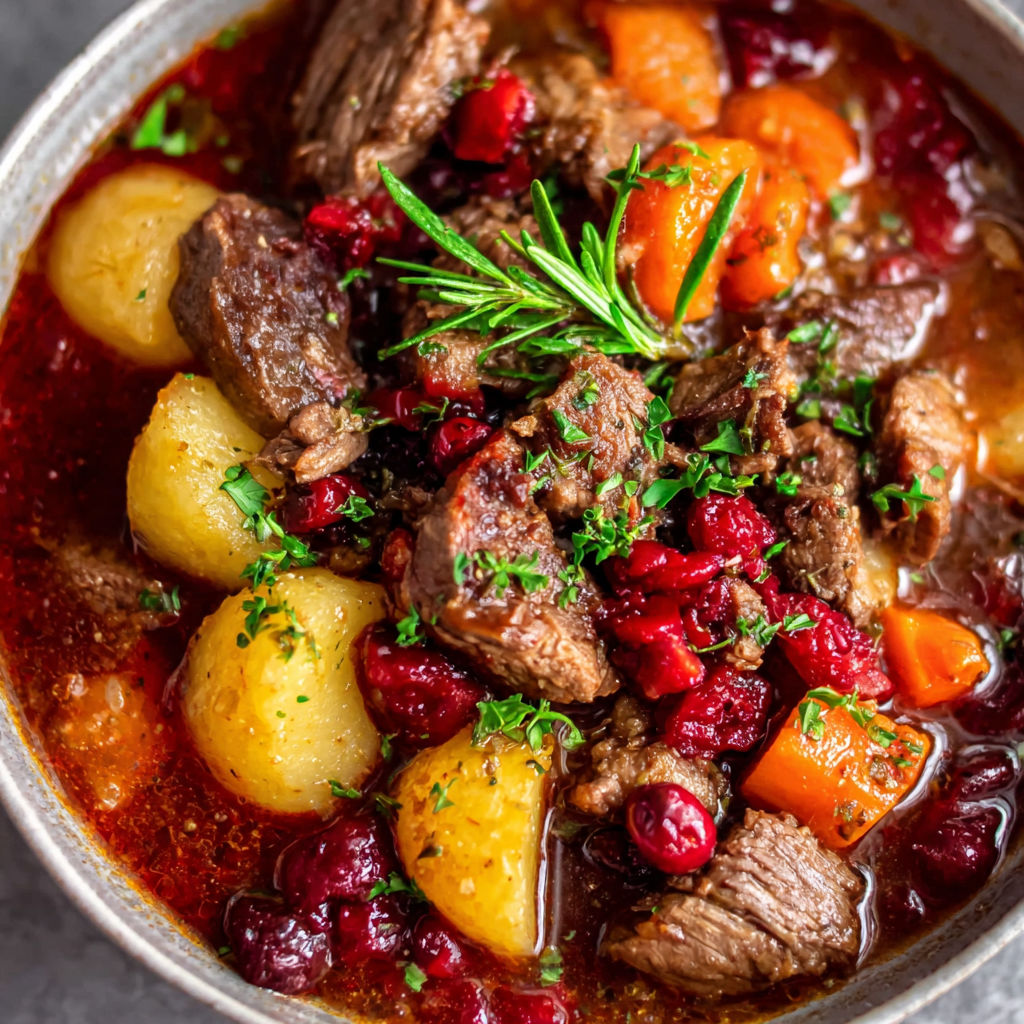 A bowl of meat and vegetables.