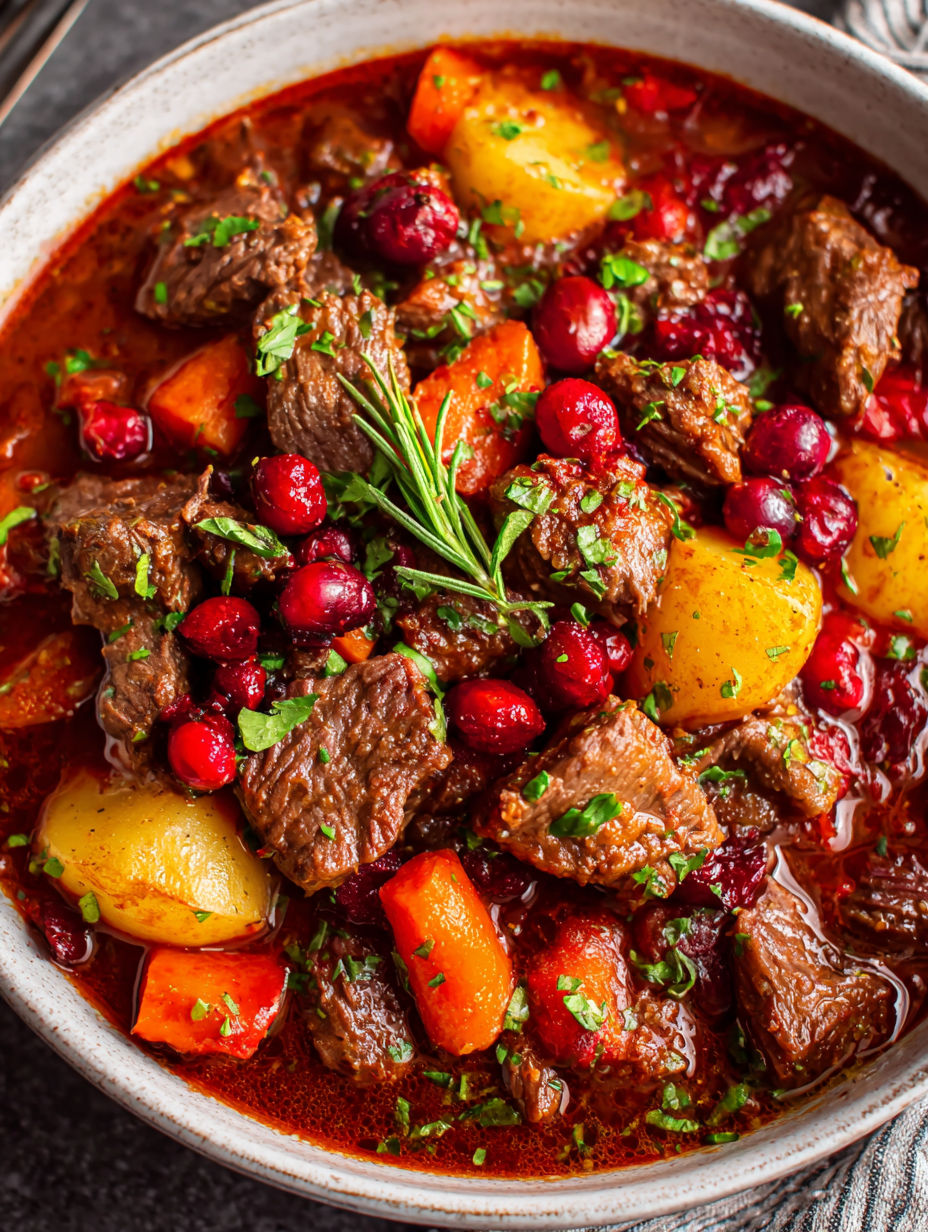 A bowl of meat and vegetables.