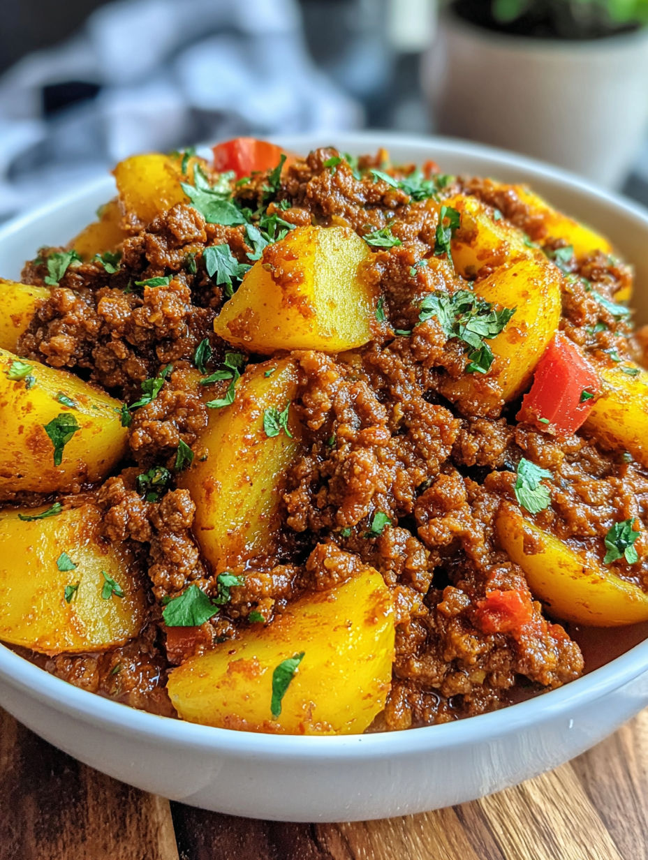 A bowl of food with a variety of ingredients.