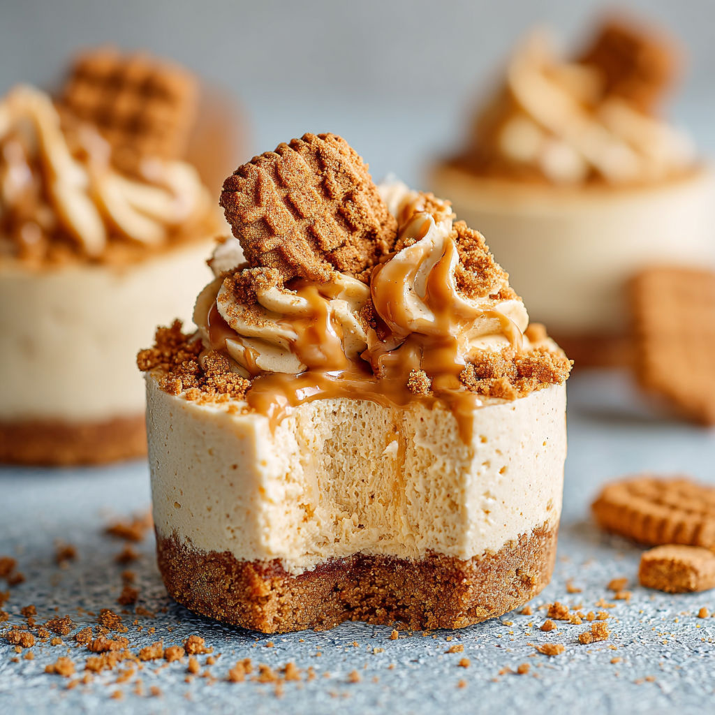 A close up of a dessert with a caramel sauce drizzle.