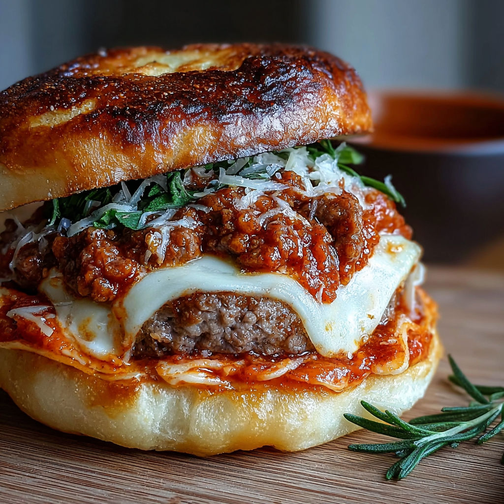 A burger with meat and cheese on top.
