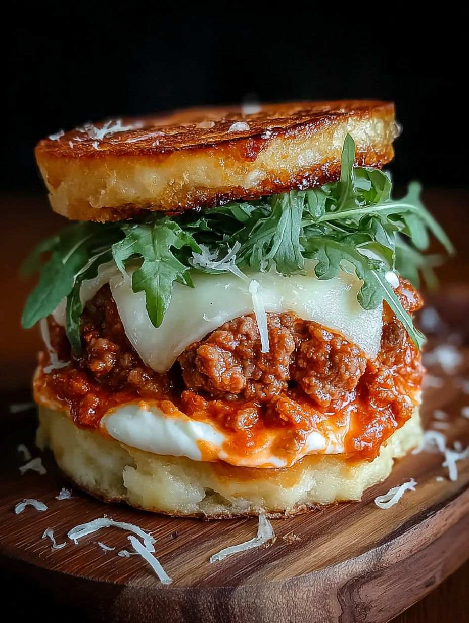 A burger with meat and cheese on top.