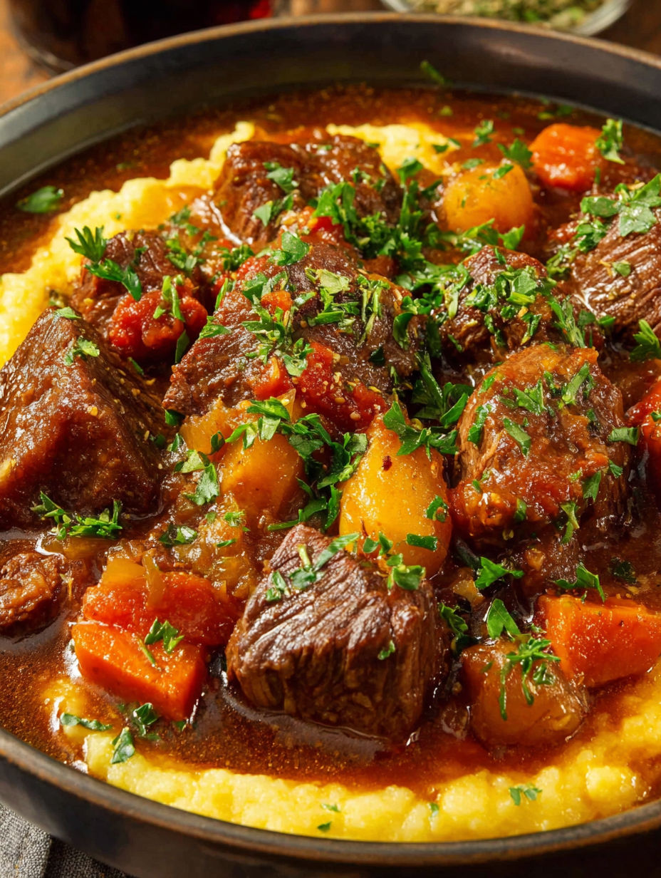 A close up of a delicious Italian dish.