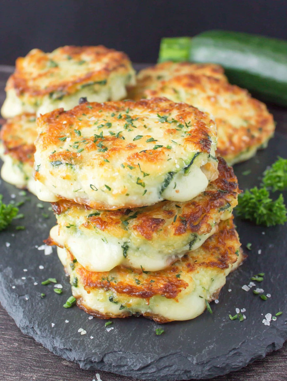 Zucchini Cordon Bleu Rezept - Knuspriger Low Carb Genuss.