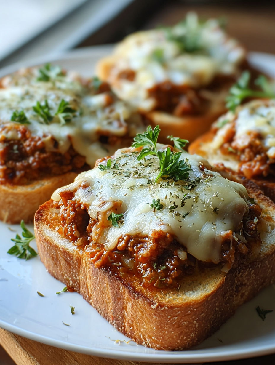 A plate of cheesy beef tacos.