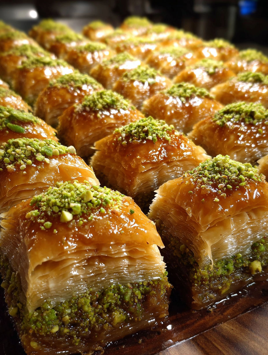 A close up of a delicious dessert.