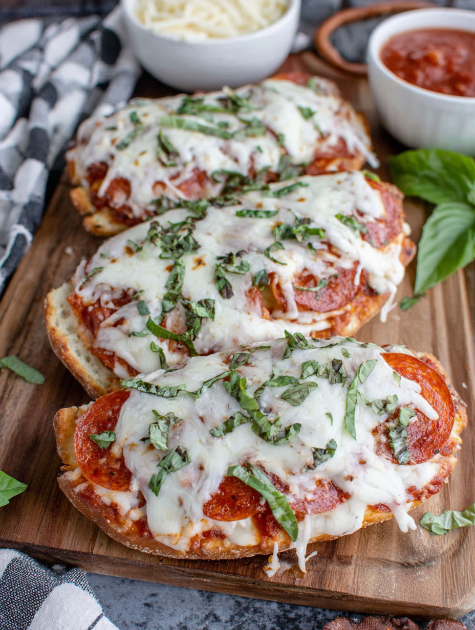 Two slices of pizza with cheese and spinach.