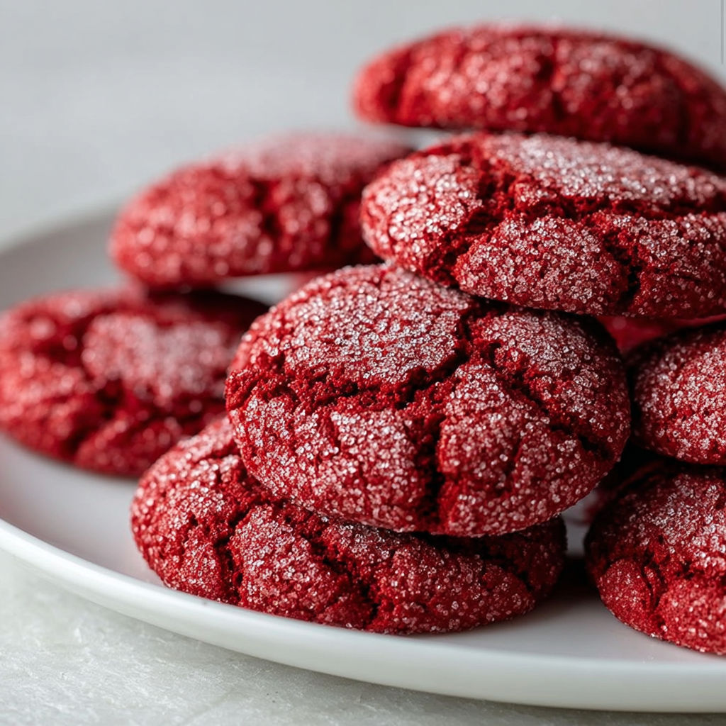 A plate of red Danish carnival buns with vanilla cheesecake delight.