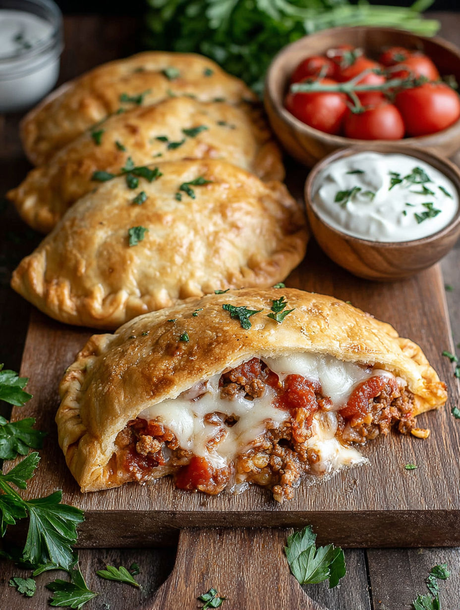 A delicious easy keto calzone for guilt-free comfort food.