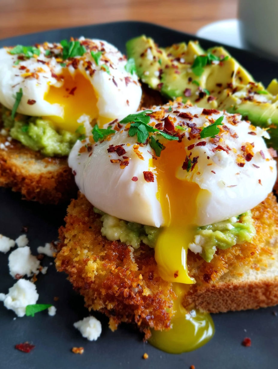Crispy Panko Poached Eggs: A Brunch Game Changer.