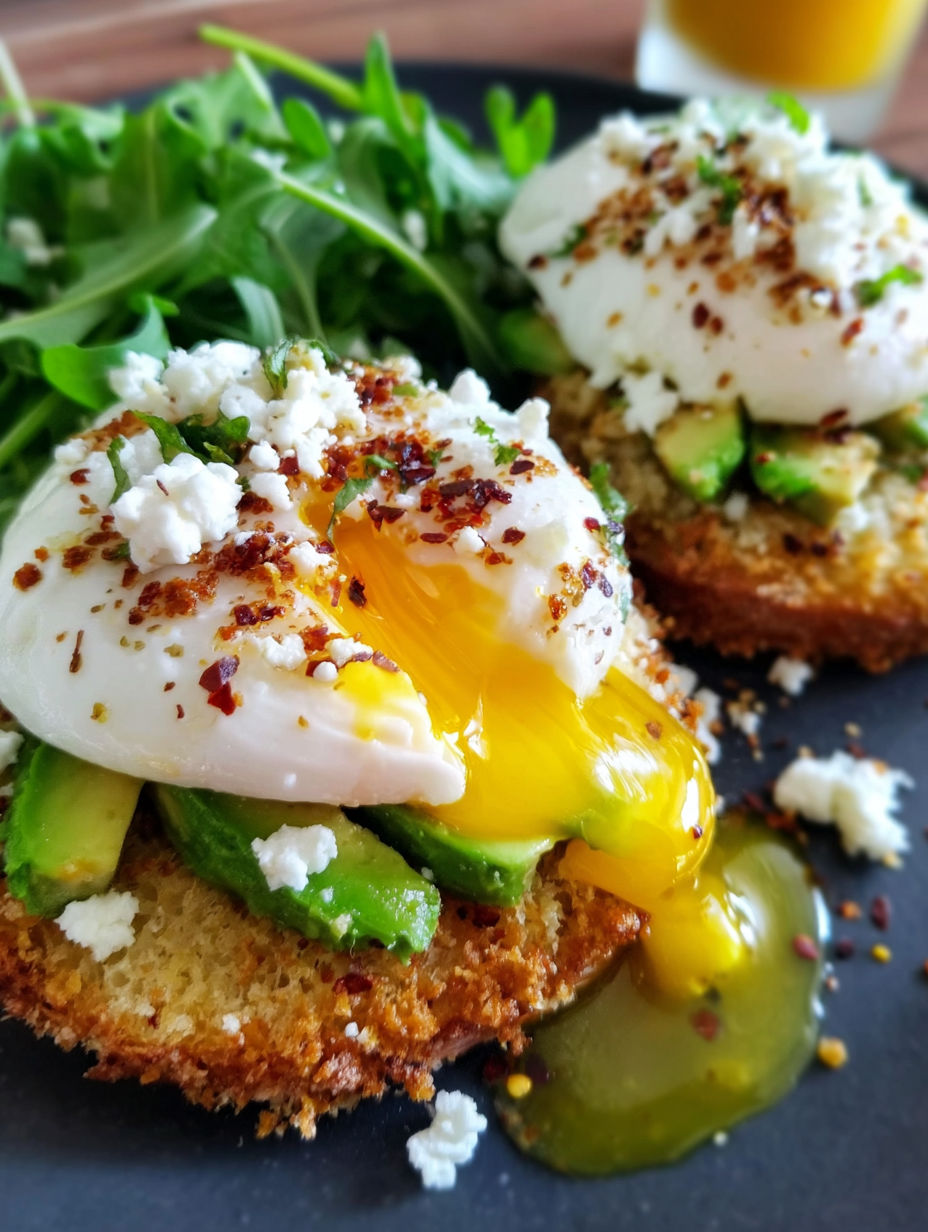 A close up of a delicious looking breakfast dish.