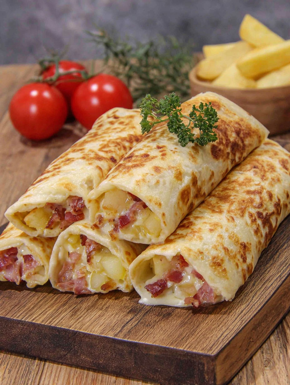 Two sandwiches with cheese and tomatoes.