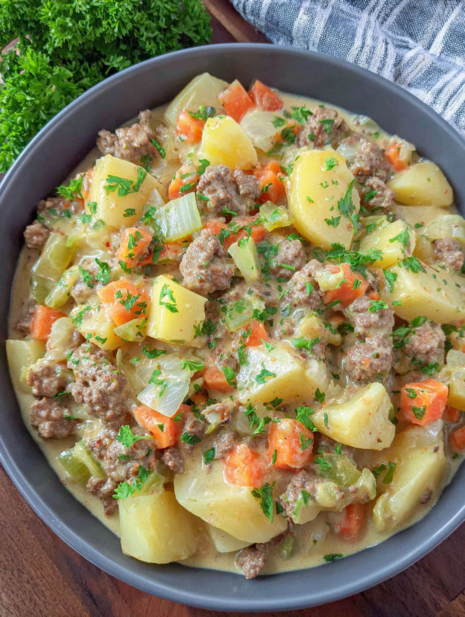 A bowl of food with a variety of ingredients.