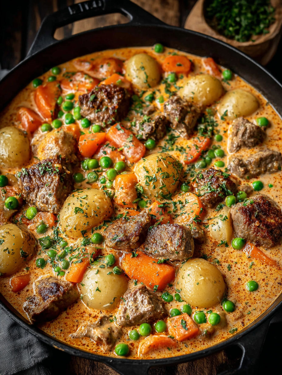 A delicious and hearty Wikingertopf, ready in 35 minutes.