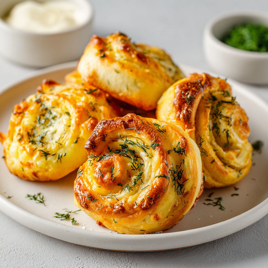 A plate of food with a bowl of sauce.