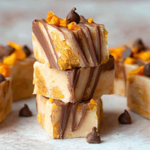 A stack of Butterfinger Fudge bars.