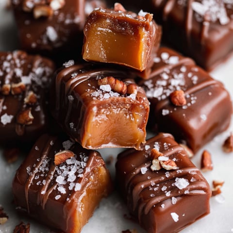 A close up of a delicious homemade candy recipe.