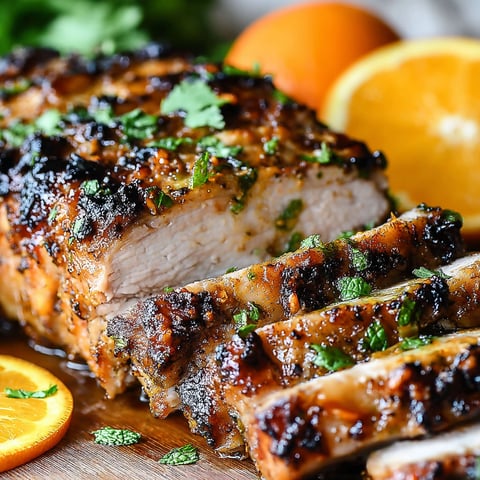 A delicious Cuban Roasted Mojo Pork.