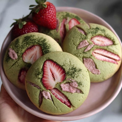 A plate of green and red cookies.