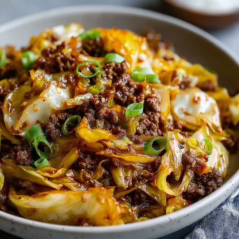A bowl of food with meat and vegetables.
