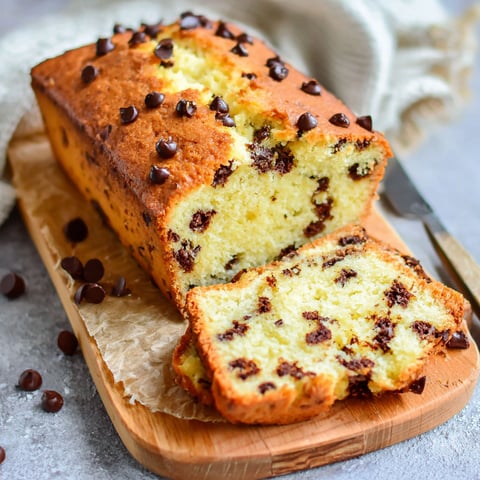 A slice of chocolate cake with chocolate chips.